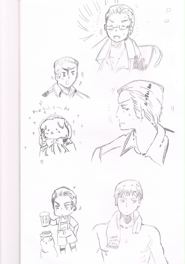 [APH]5巻からのムキムキ