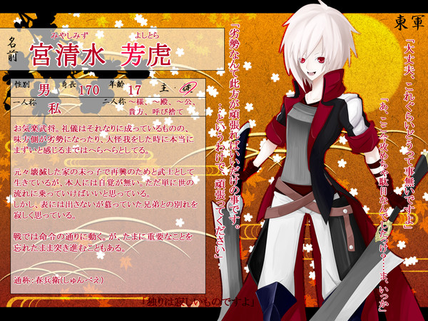 【戦国主従物語】宮清水芳虎【東軍】