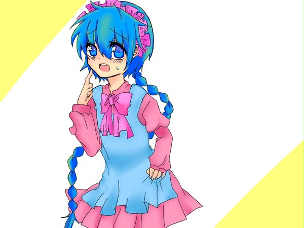 【女装注意】あけましておめでとうございます！【落書き】