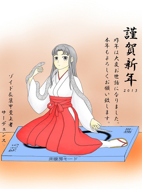 サー式　２０１３年賀