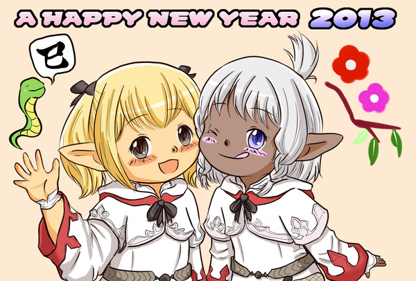 新年のご挨拶とロドスト絵まとめ