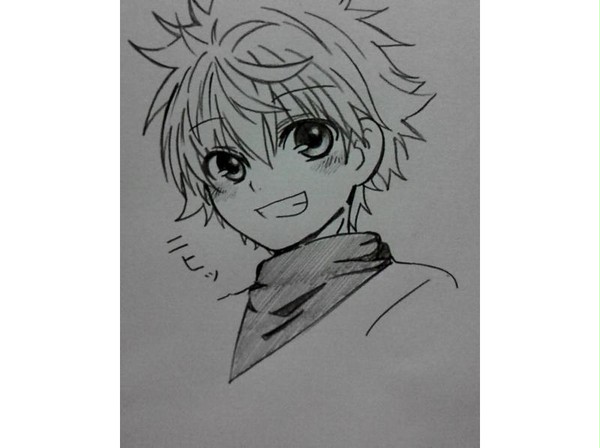キルア=ゾルディック落書き
