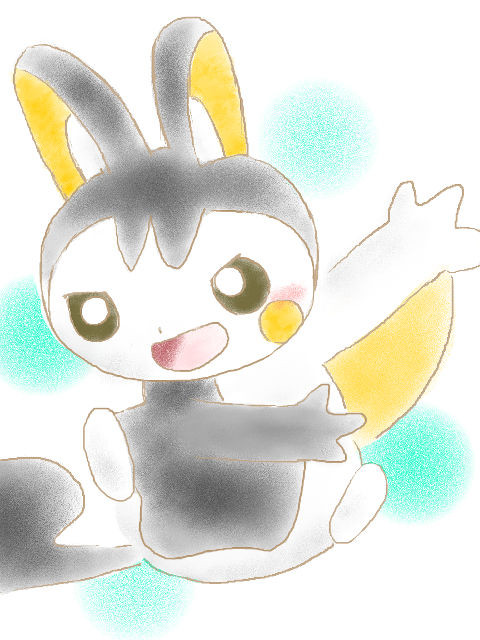 練習絵 エモンガ
