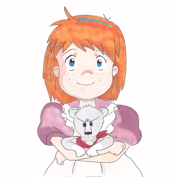 マリとキング描きました!!