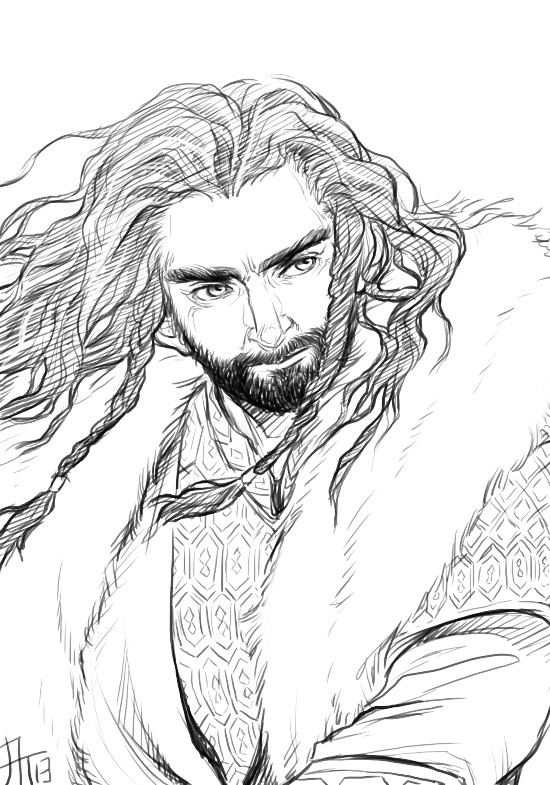 The Hobbit sketch log