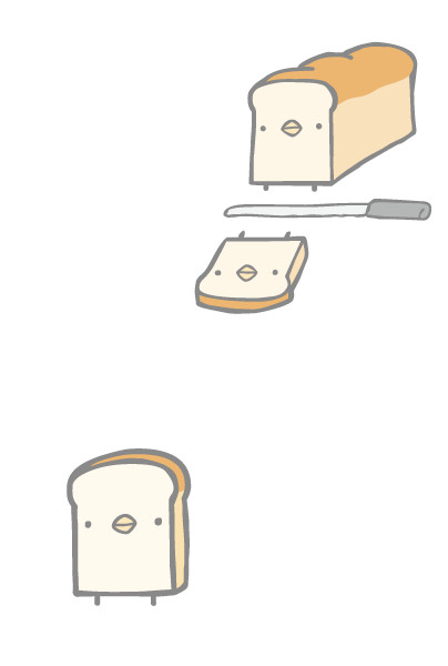 ひよこ食パン