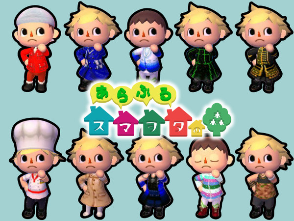 【とび森】あらぶるスマヲタの森【マイデザイン】