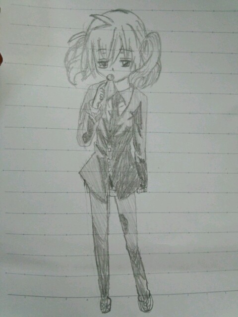 カルタちゃん描いてみた