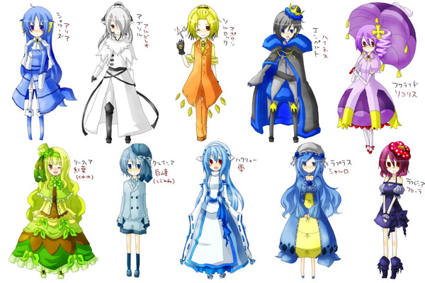 【ポケ擬】設定画詰め