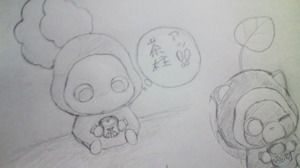 落書きデコビト