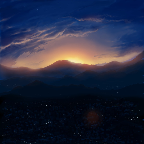 静寂の夜明け