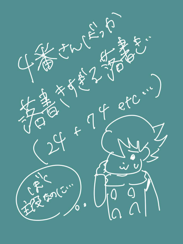 落書きまとめ