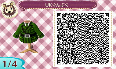 アーサーさんの軍服