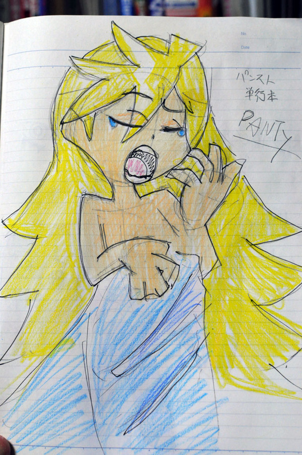 模写だけど久しぶりに鉛筆を持つ
