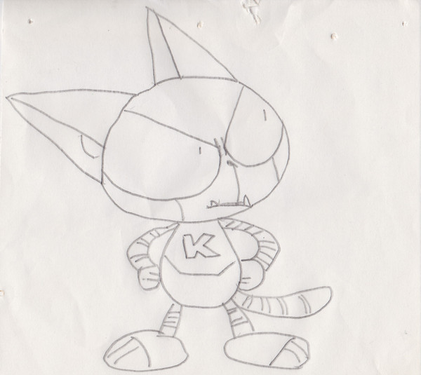 クロちゃん描いてみた（模写）