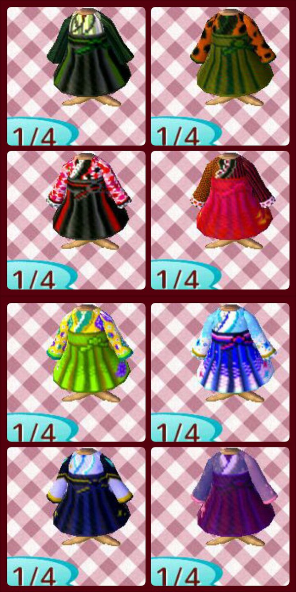 【とび森】T&Bヒーローズイメージ袴まがい【和服マイデザイン】