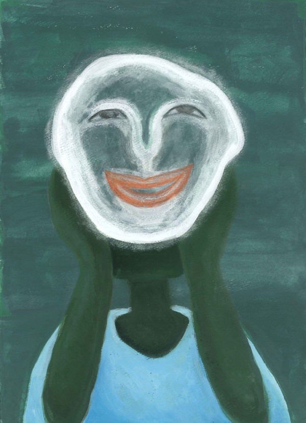 微笑み