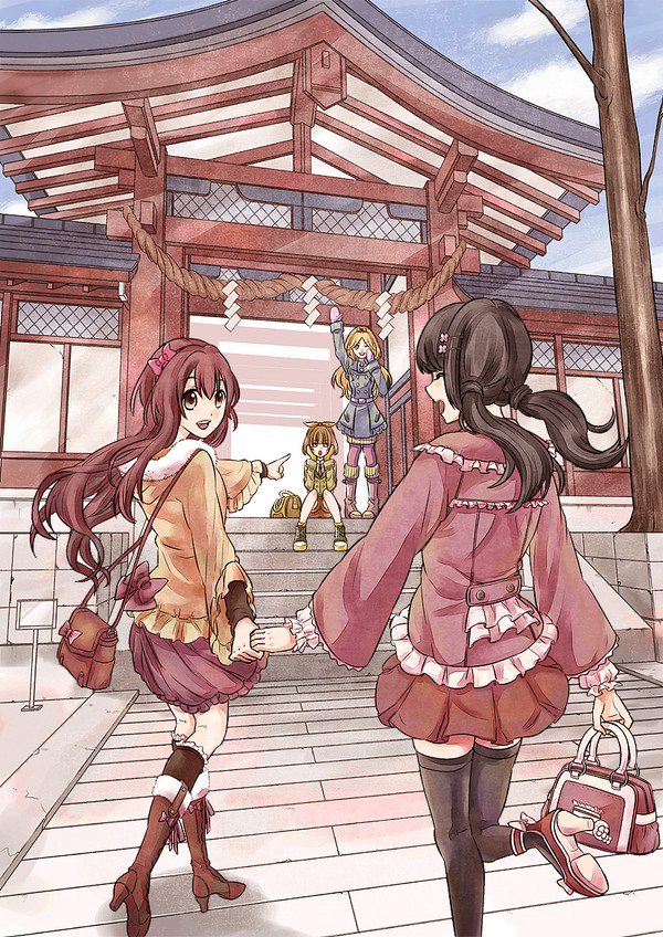 友達と初詣
