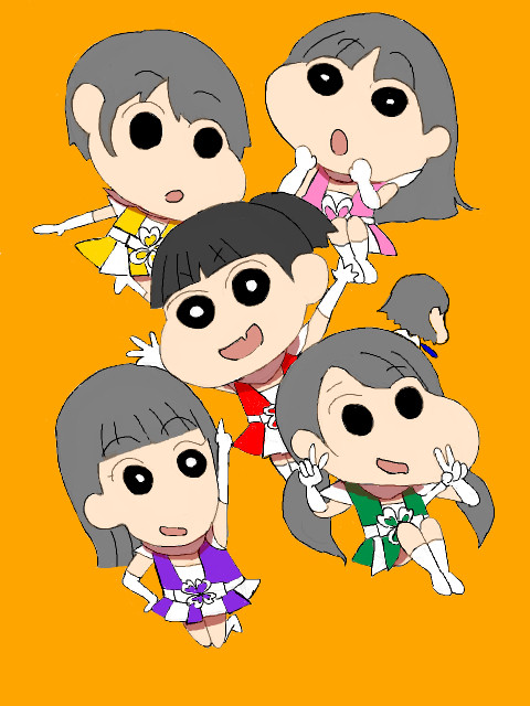 クレヨンももクロ