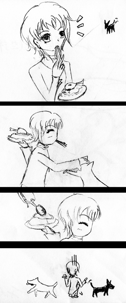 偷食