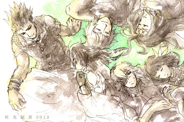 2013年賀絵 ラススト