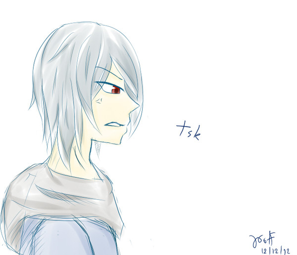 Wolf's water color