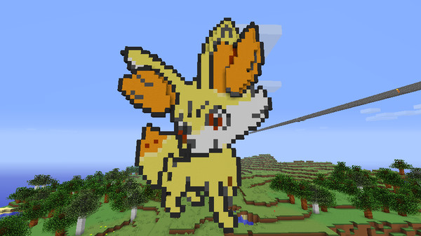 【minecraft】フォッコたん