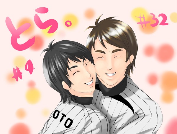 とらくがき　良太＆うえぽん