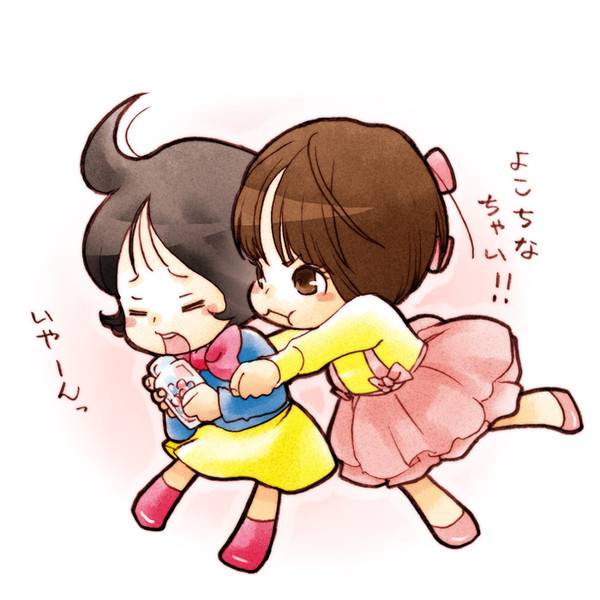 ピノコとメルモ。