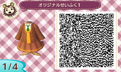 【マイデザイン】女子制服(ネクタイ・ブレザー)【とび森】