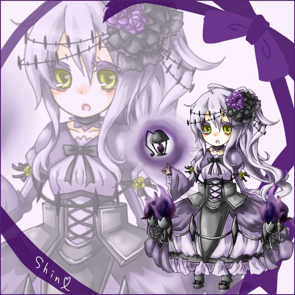 【ポケ擬】シャンデラ♀