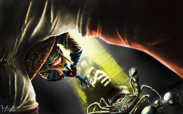 Link vs Armogohma 1st Part
