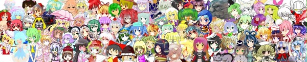 【グループ企画 みんなで描く一人1キャラ東方集合絵②】