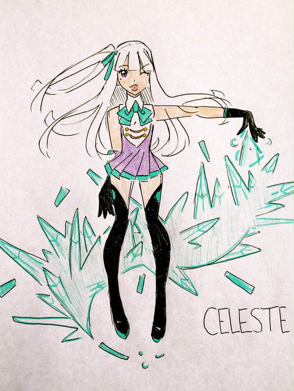 Celeste White/ Snow Angel