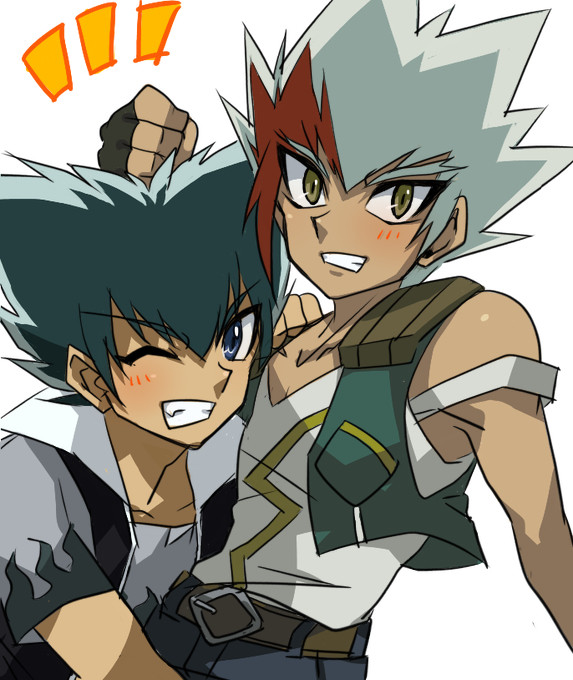 竜斗君とカケル君