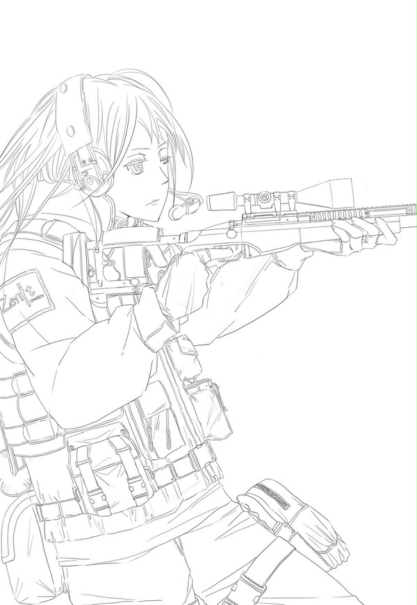 少女スナイパー