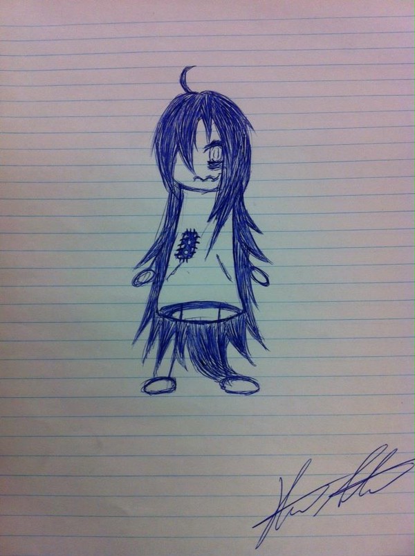 freaked girl