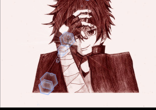 富樫勇太描いてみたッッ