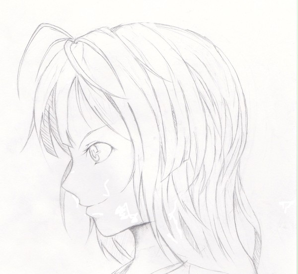 横顔