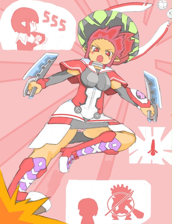 クリムゾンスマッシュ！