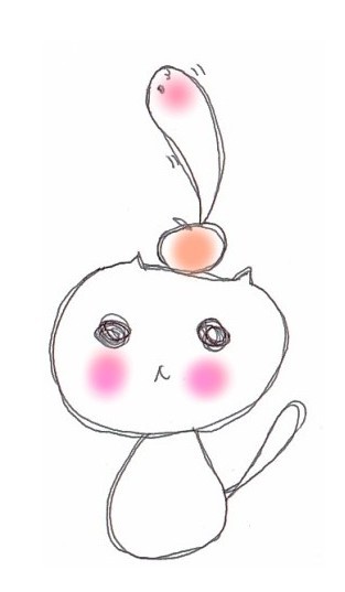 【うづにゃん】2013年寒中見舞いイラスト　その1