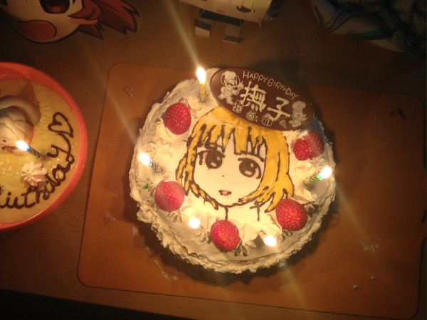 撫子さん誕生日ケーキ