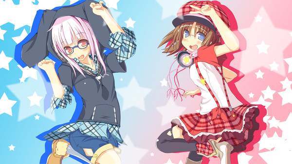 【咲羽×REN】えんじぇるChaCha歌ってみたコラボ用イラスト