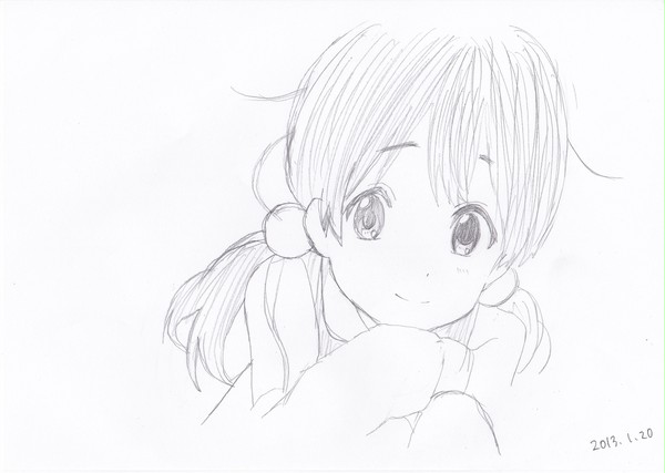 たまこまーけっとの模写のつめあわせ(アナログ)