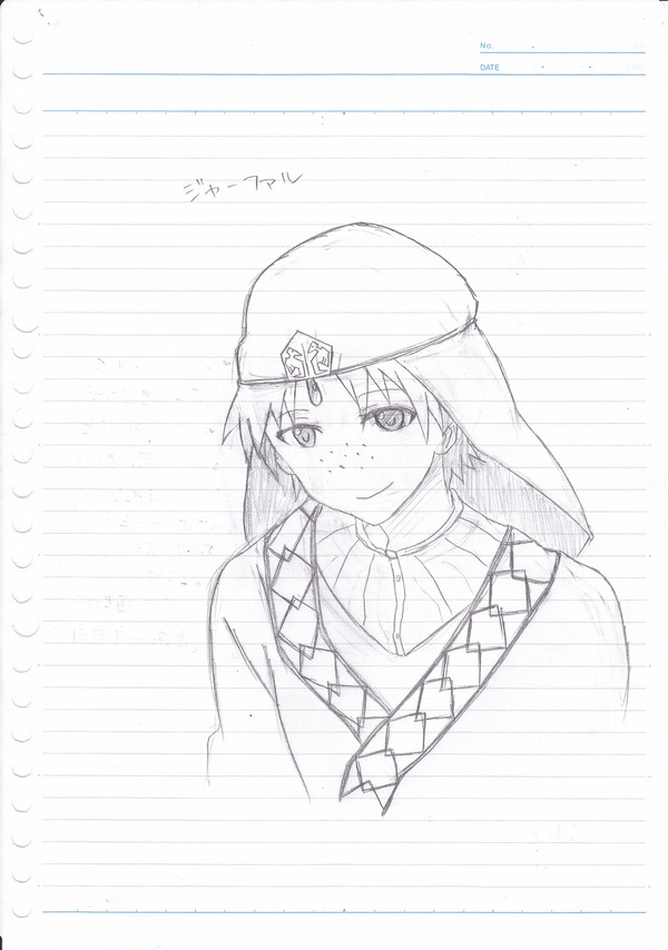 初描きジャーファル