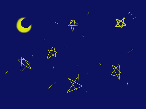 夜のお星さま