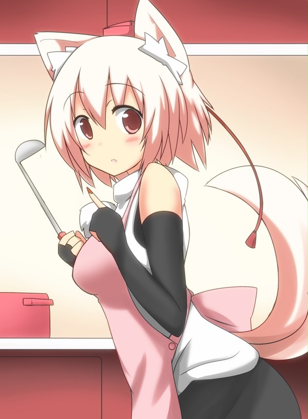 新妻エプロン椛