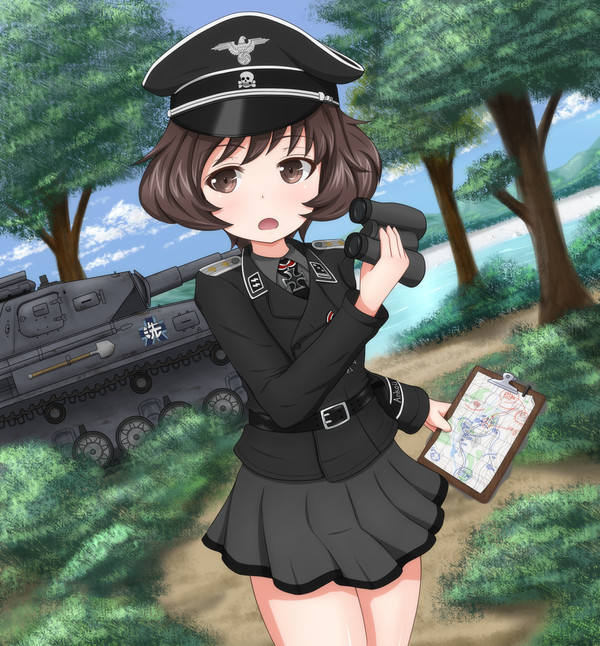 武装親衛隊 SS装甲中隊長風 秋山大尉