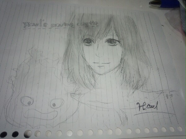 初書きハウル