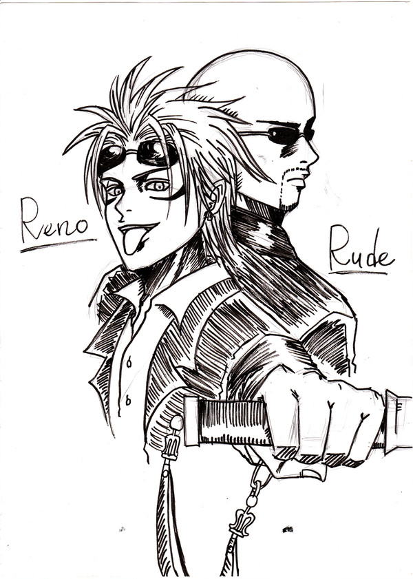ＦＦ7ＡＣ　レノ＆ルード